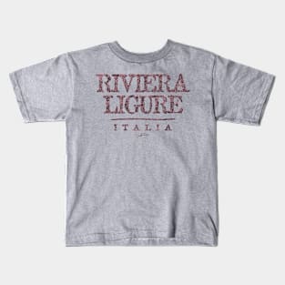 Italian Riviera, Italy Kids T-Shirt